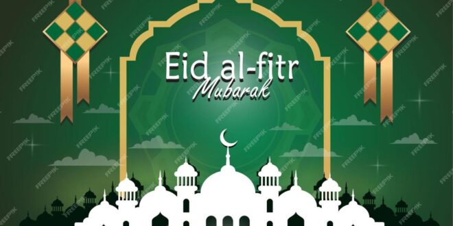 Spanduk Selamat Hari Raya Idul Fitri 2025