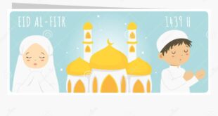 Eid fitr al kids happy celebrate mubarak background mosque ul fireworks events 2021 islamic activities messages text illustration tickikids