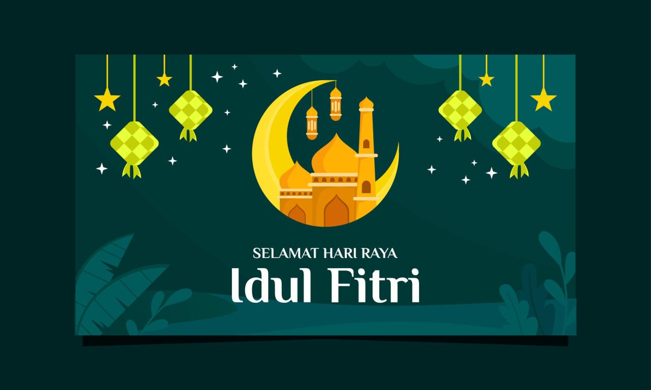 Template Ucapan Hari Raya Idul Fitri 2025