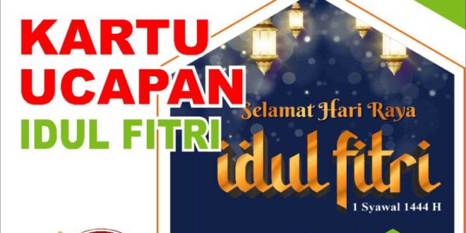 Kartu Ucapan Hari Raya Idul Fitri 2025