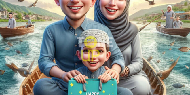 Karikatur 4d Idul Fitri 2025