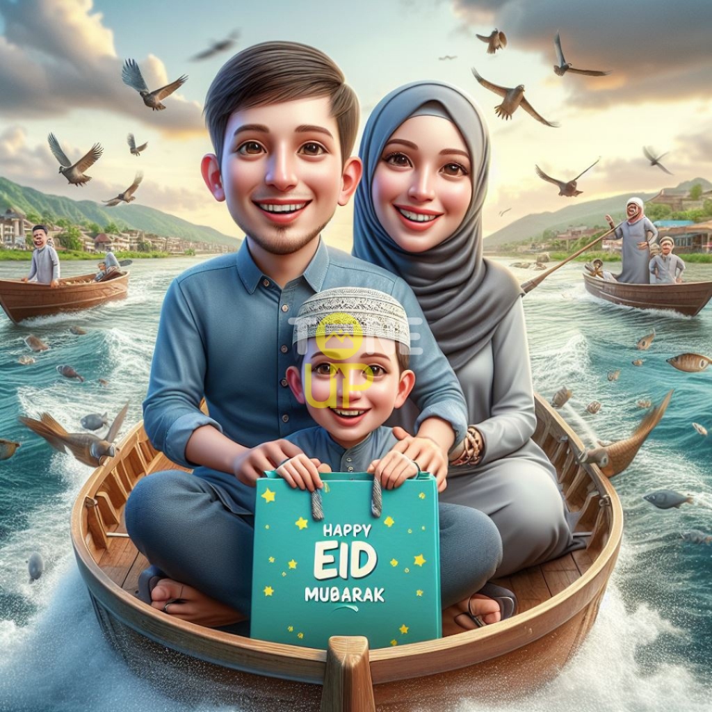 Karikatur 4d Idul Fitri 2025