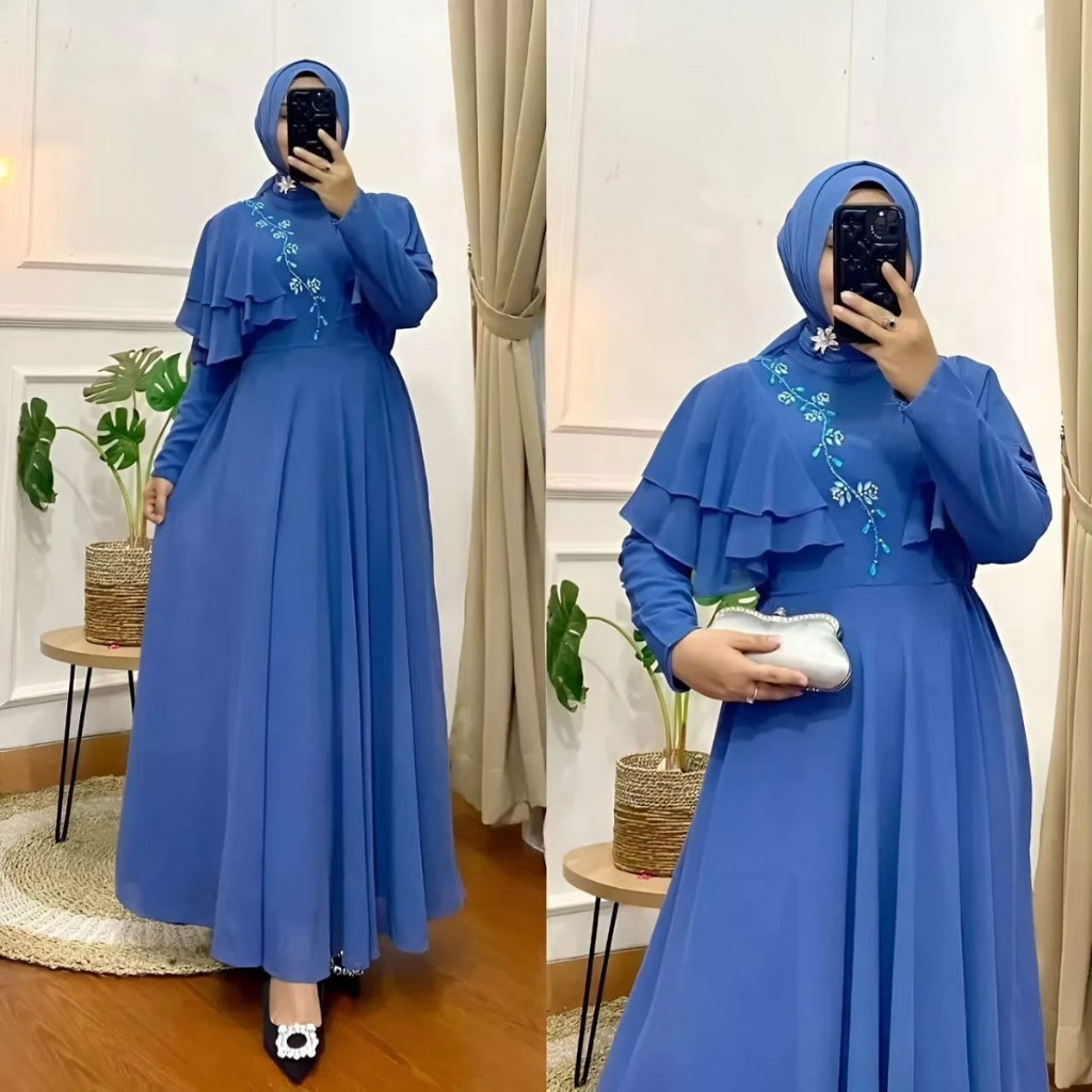 Model Gamis Wanita Baju Lebaran  2025