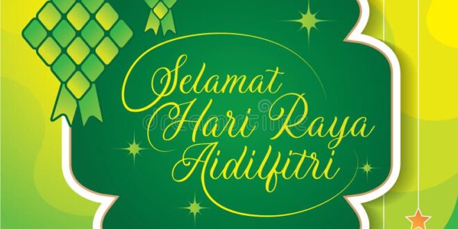 Selamat Hari Raya Idul Fitri 2025 Tulisan Arab