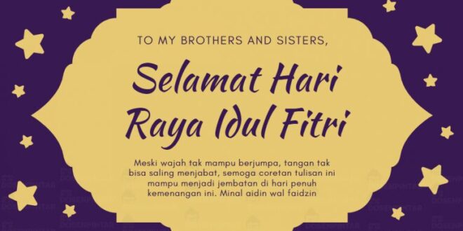 Slogan Idul Fitri 2025