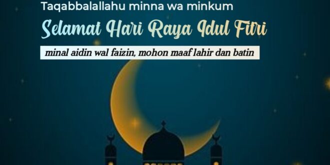 Kata Mutiara Idul Fitri 2025