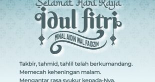 Ucapan Idul Fitri 2025 Sesuai Sunnah