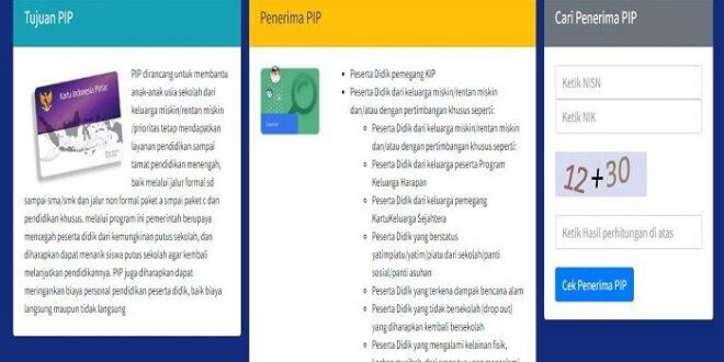 Cara Cek Dapat Bantuan PIP 2025
