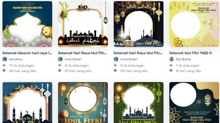 Twibbon Idul Fitri 2025 Gratis Download