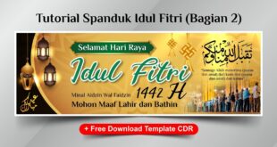 Twibbon Idul Fitri 2025 Cdr