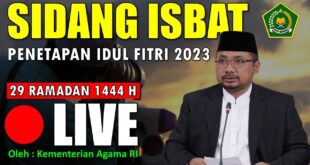 Sidang Isbat Idul Fitri 2025 Kapan