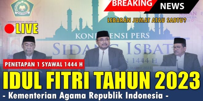 Sidang Isbat Lebaran Idul Fitri 2025