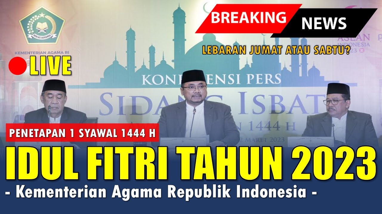 Sidang Isbat Lebaran Idul Fitri 2025
