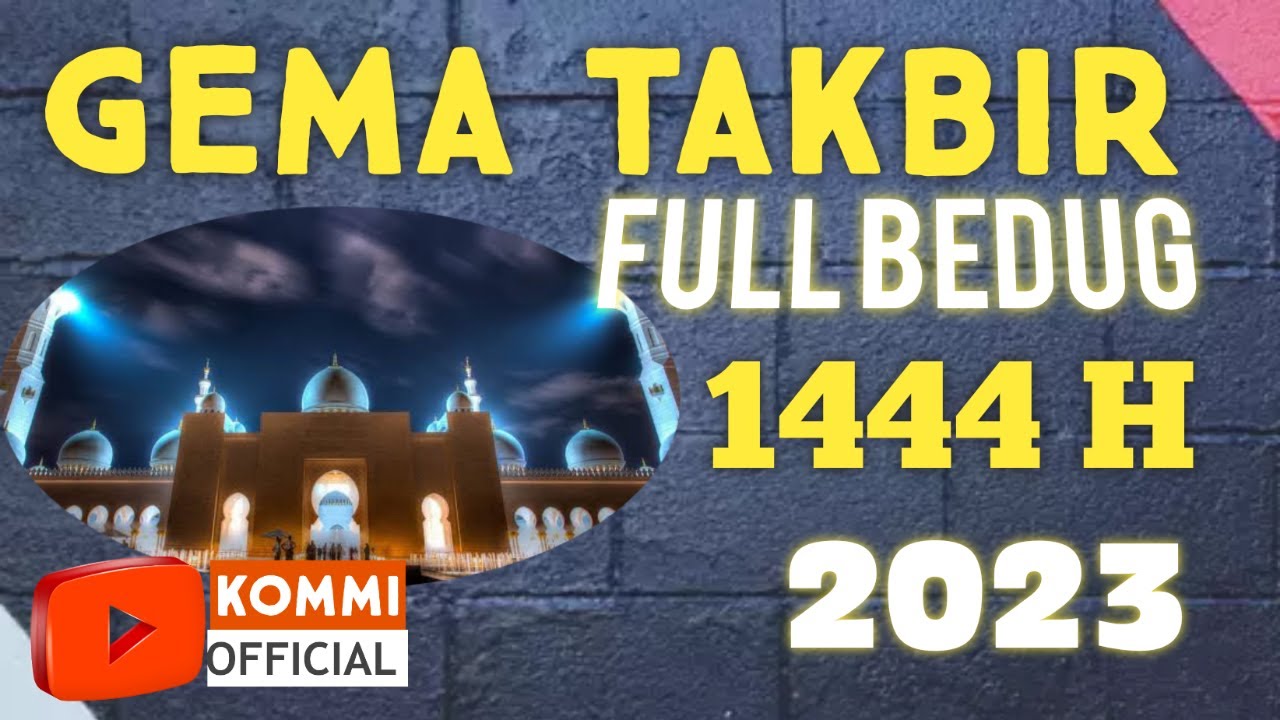 Kapan Takbiran Idul Fitri 2025