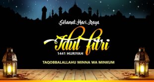 Fitri idul ucapan kartu gambar minal tulisan aidin wal dosenpintar faidzin kumpulan