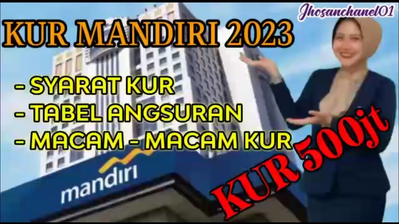 Biaya KUR Mandiri 2025