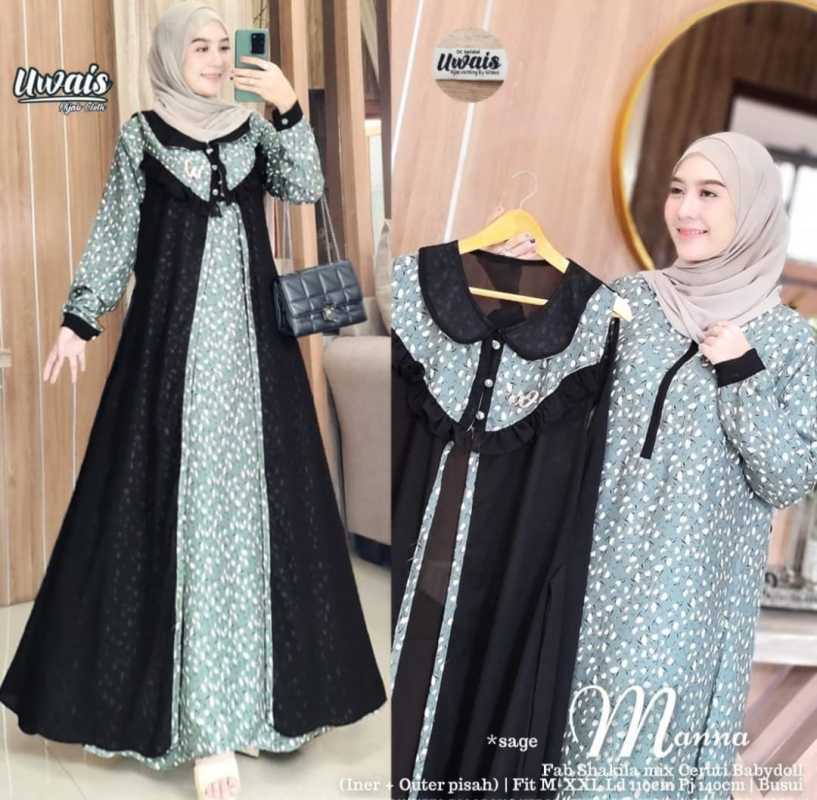 Gamis Mutif Terbaru  2025 Untuk Lebaran
