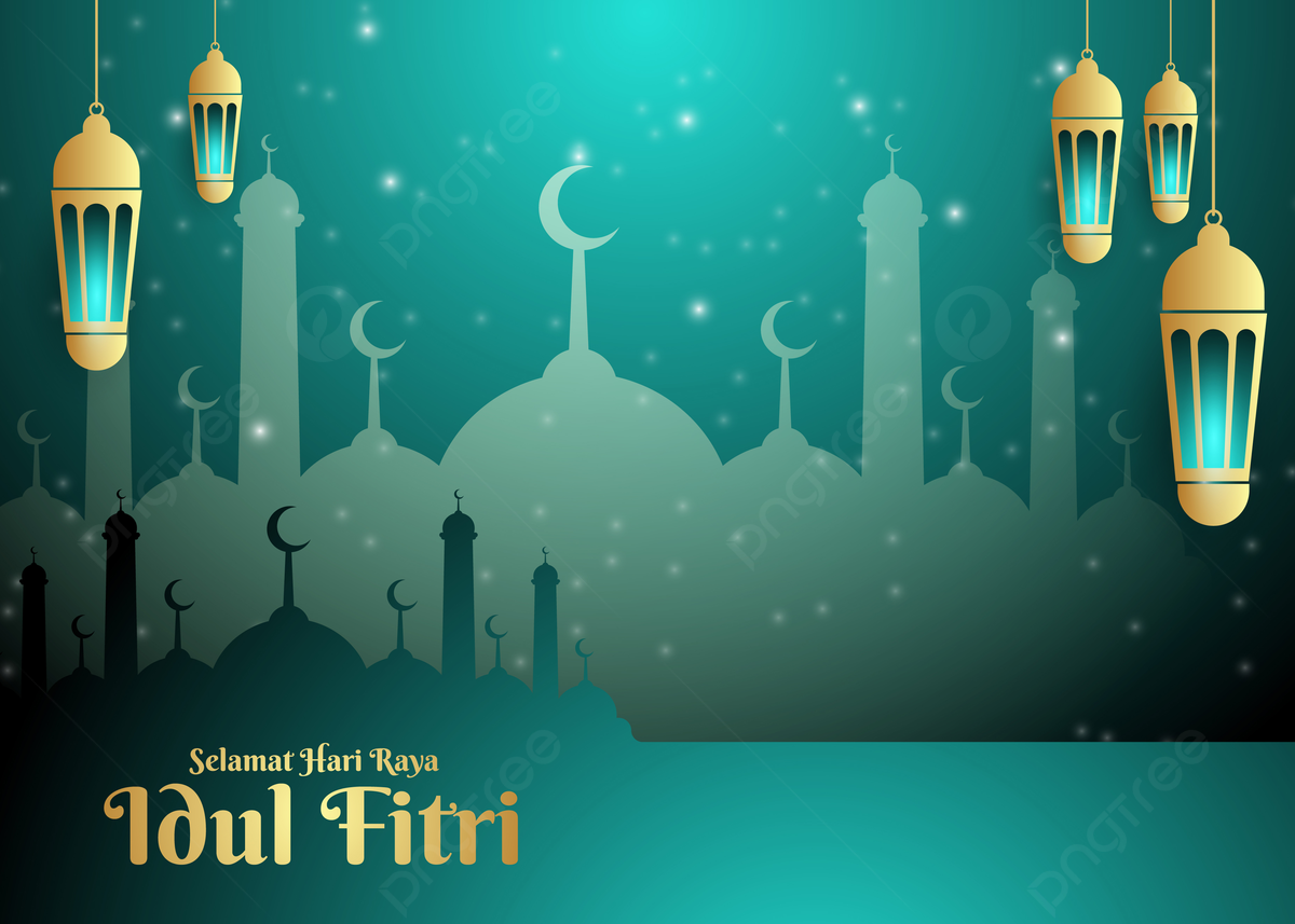 Spanduk Idul Fitri 2025 Psd