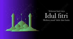 Backdrop Idul Fitri 2025