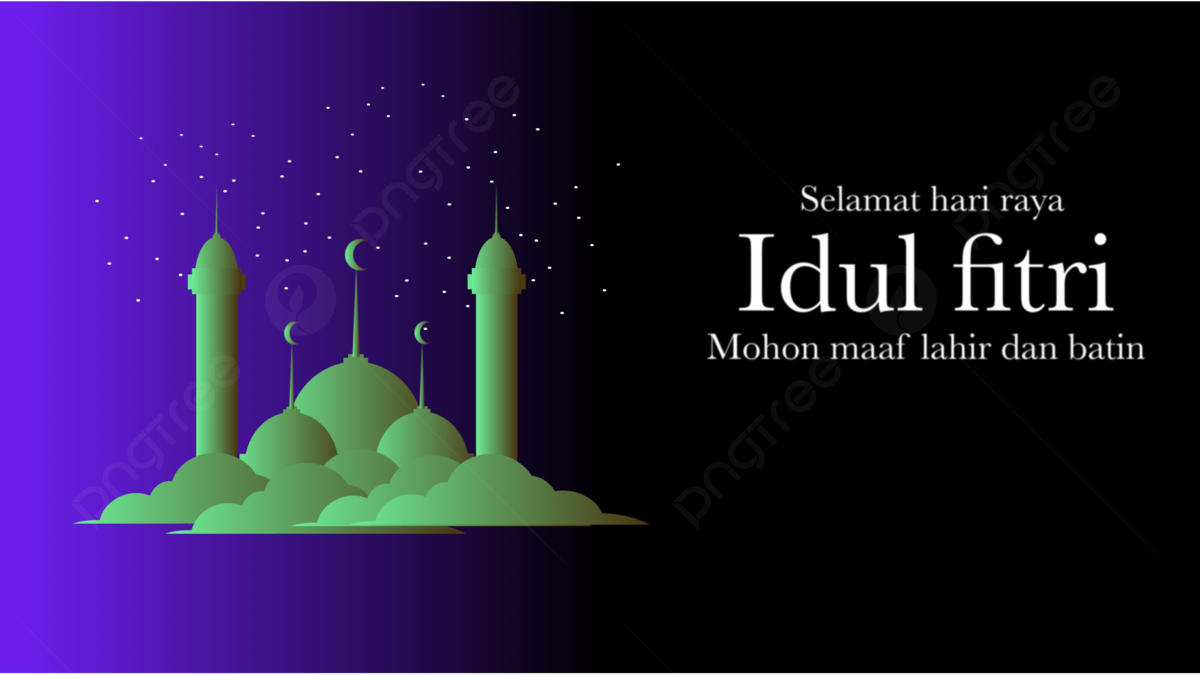 Backdrop Idul Fitri 2025