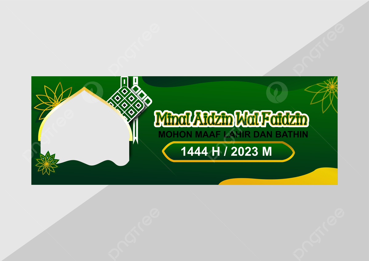 Desain Spanduk Idul Fitri 2025