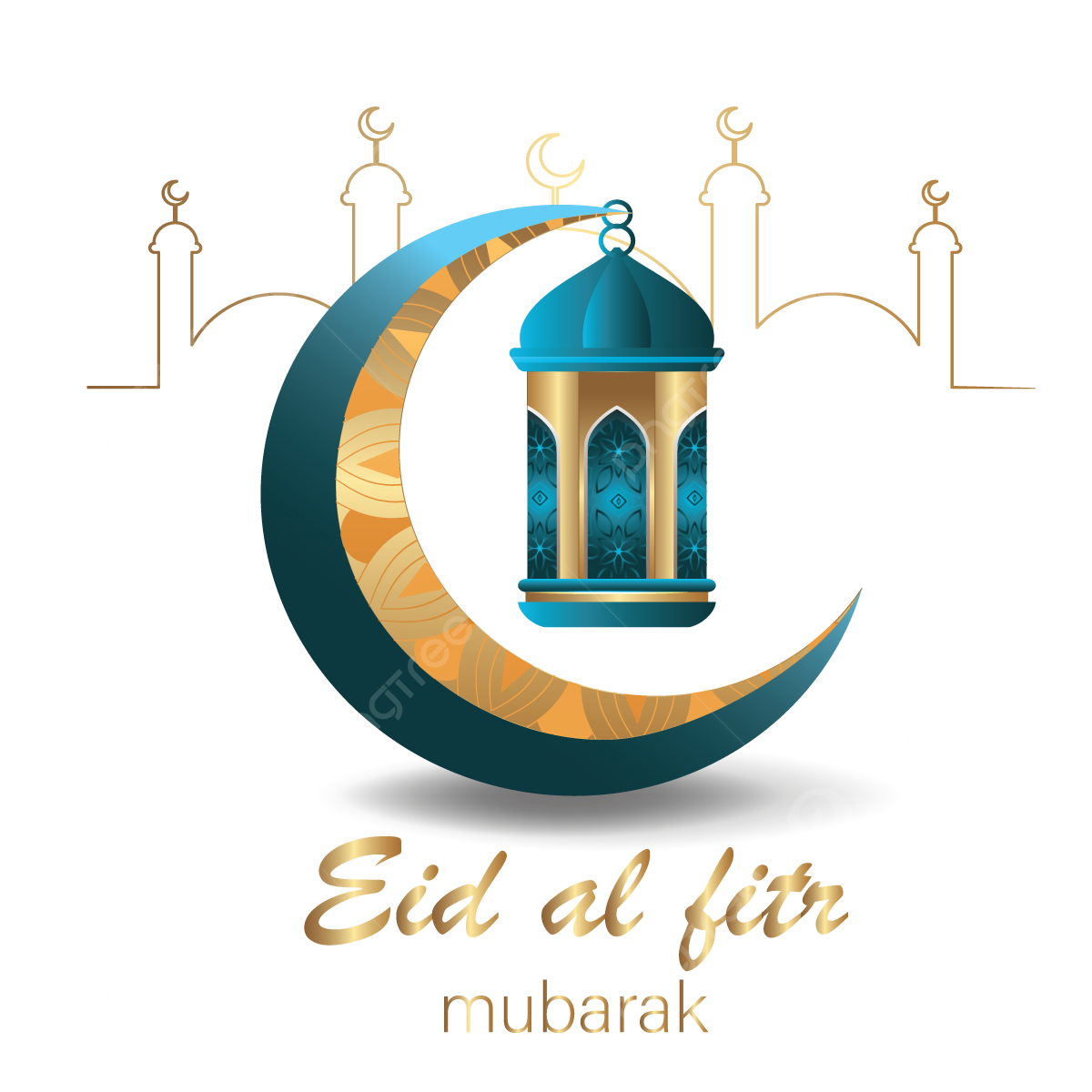 Banner Idul Fitri 2025 Png