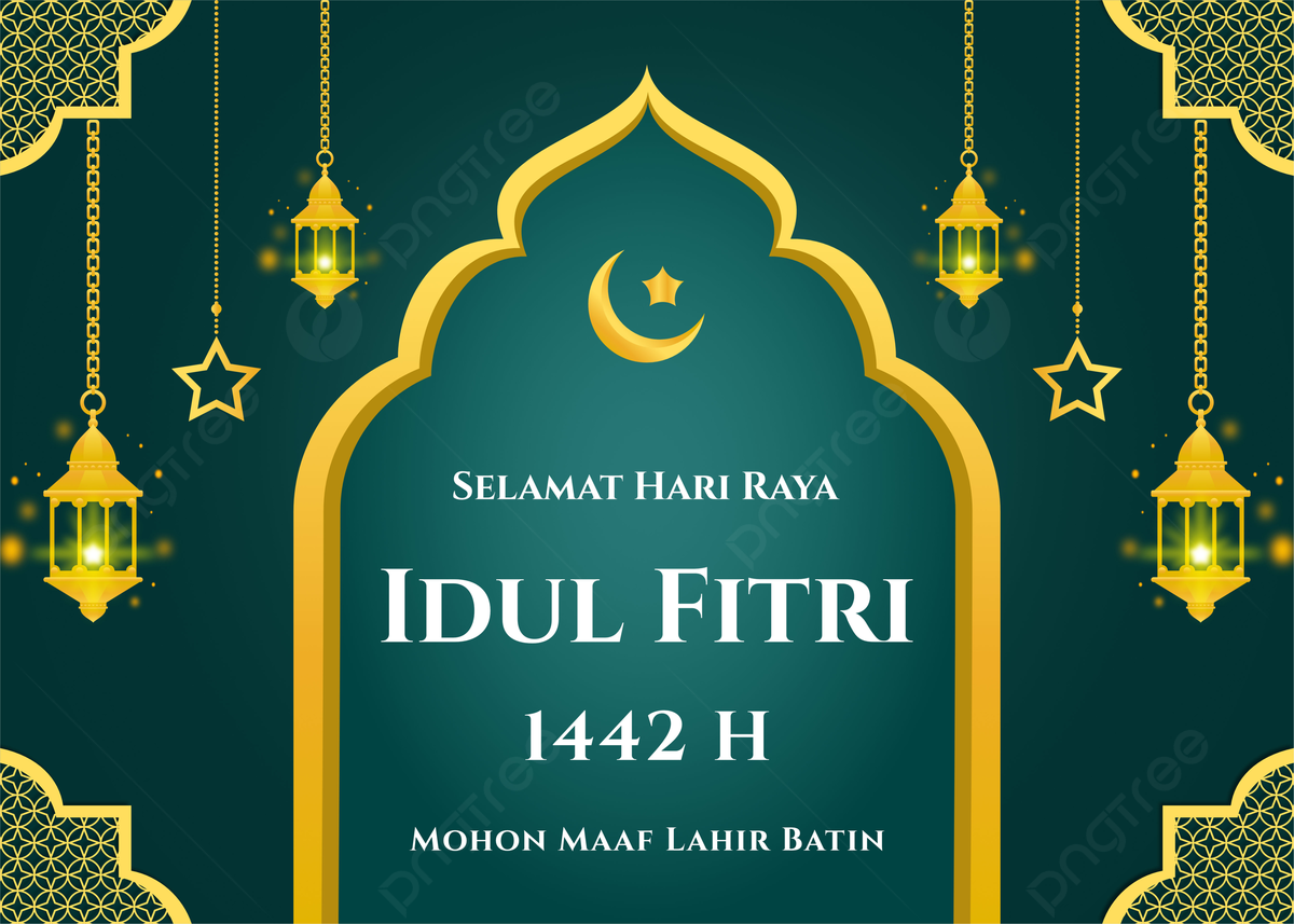 Background Lebaran Idul Fitri 2025