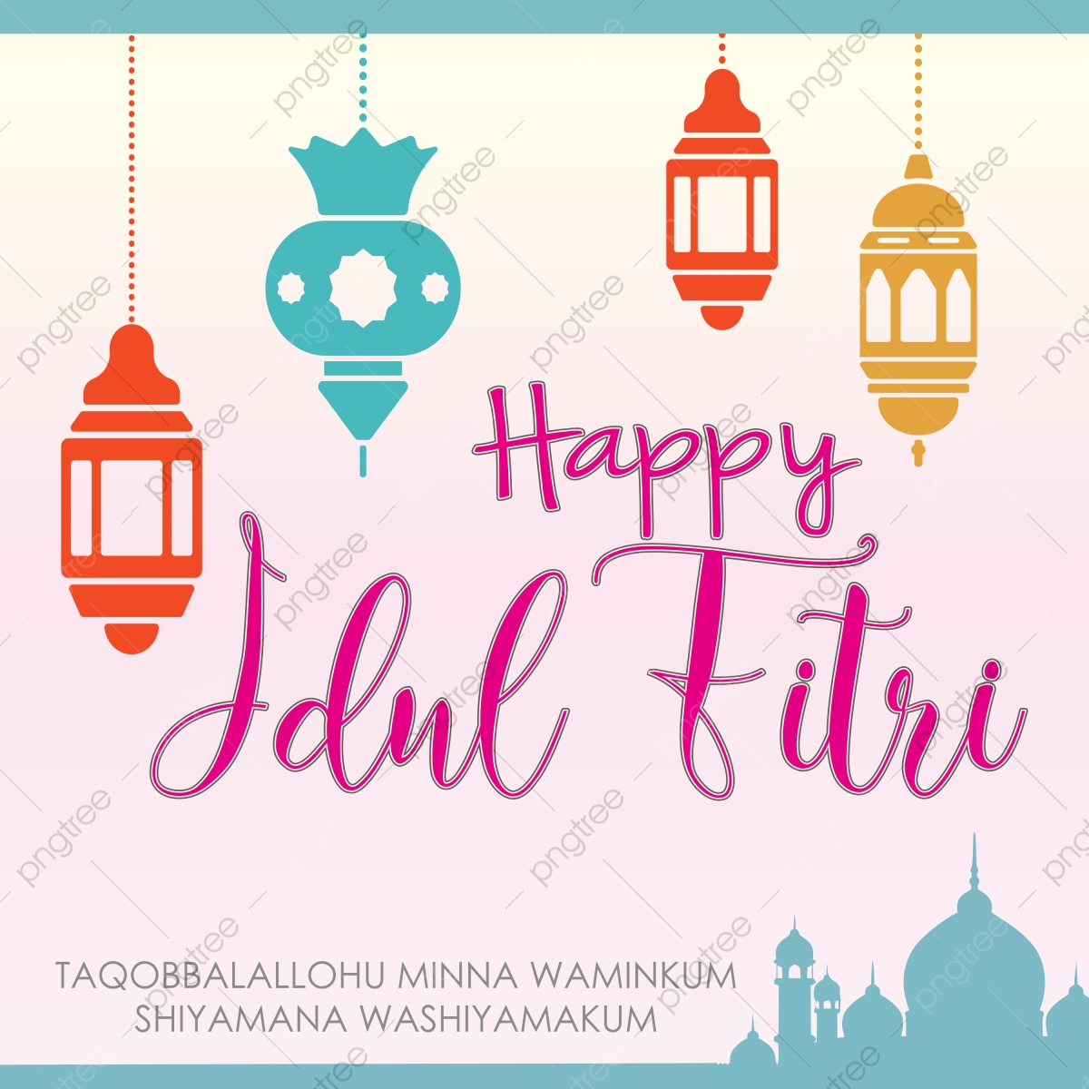 Gambar Ucapan Idul Fitri Tahun 2025