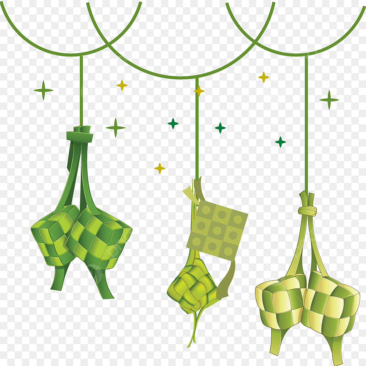 Gambar Ketupat Lebaran 2025