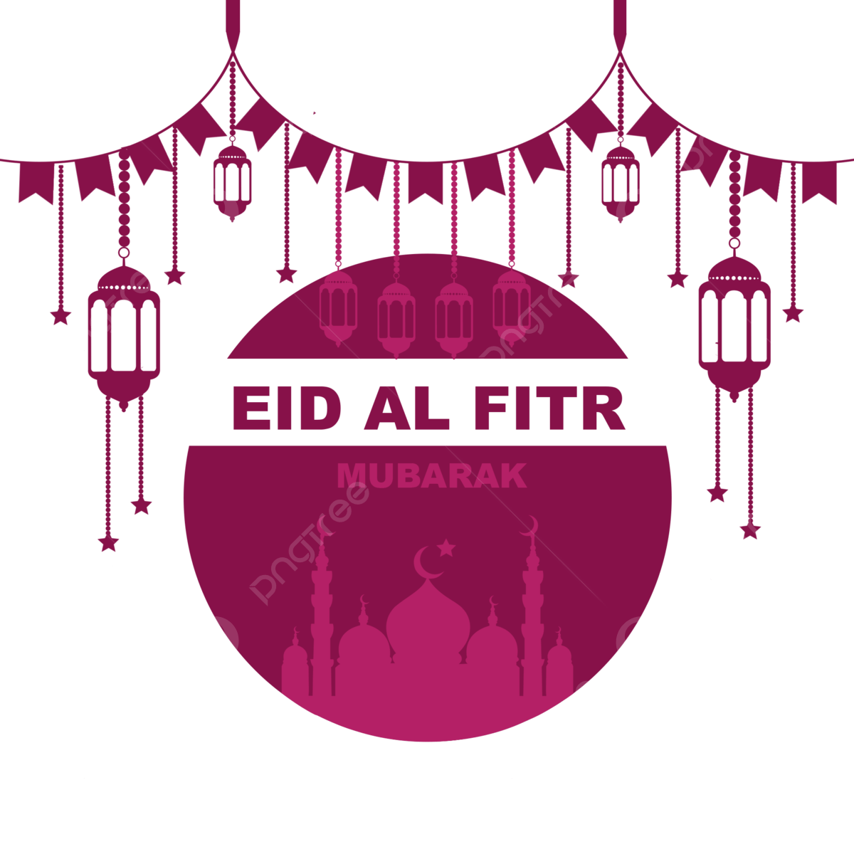 Stiker Lebaran Idul Fitri 2025