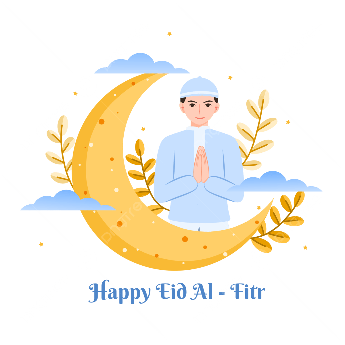 Tulisan Selamat Idul Fitri 2025 Png