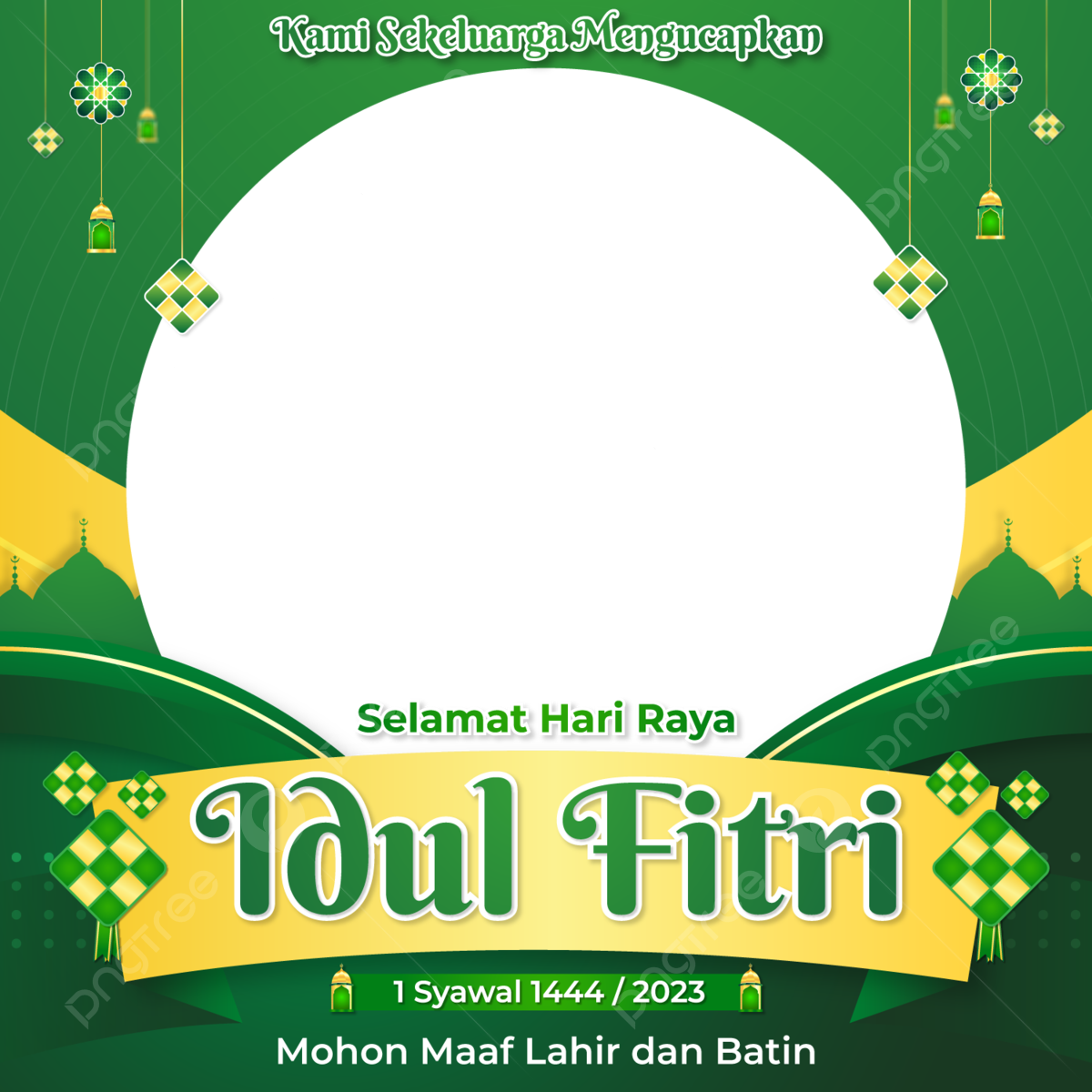 Twibon Selamat Hari Raya Idul Fitri 2025