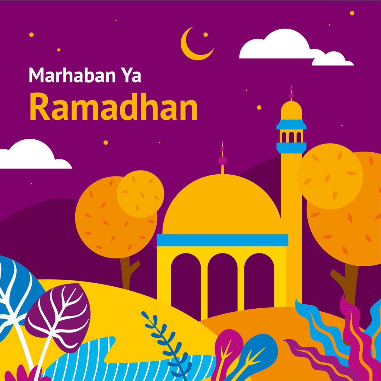 Foto Marhaban Ya Ramadhan 2025