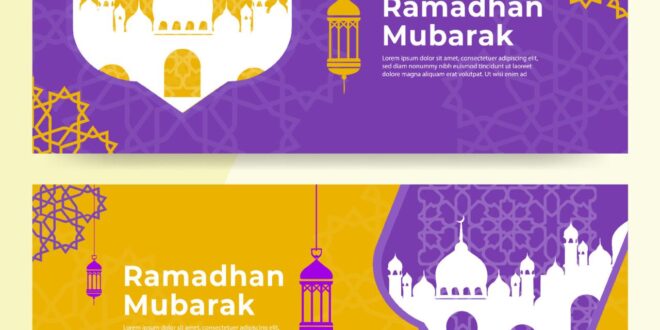 Spanduk Ramadhan Dan Idul Fitri 2025