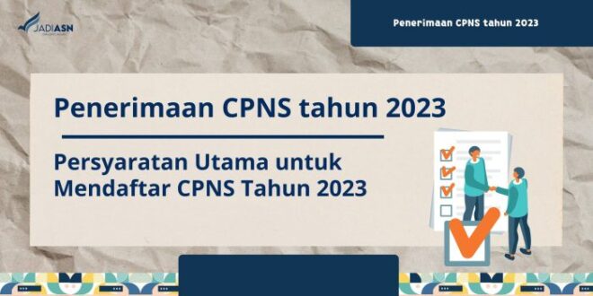Pendaftaran CPNS 2025 Sampai Kapan