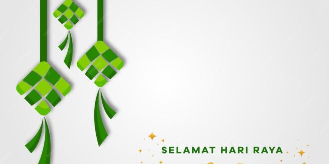 Sketsa Kartu Ucapan Idul Fitri 2025
