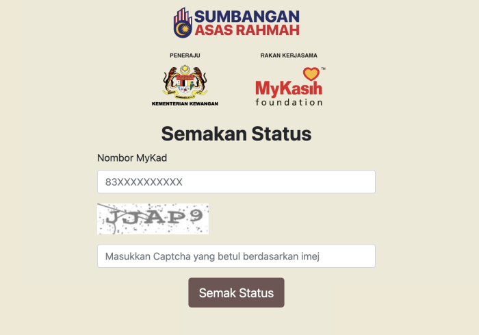Daftar Bantuan Mykasih 2025