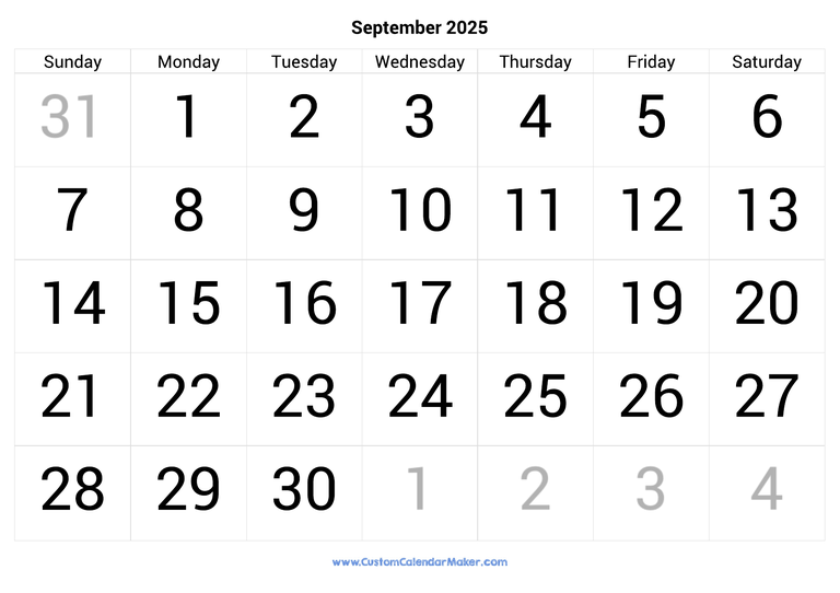 KUR September 2025