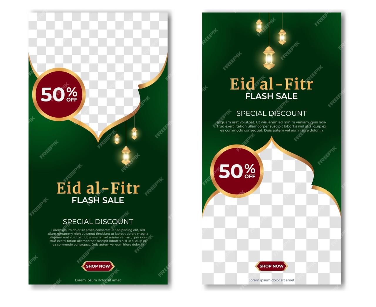 Banner Idul Fitri 2025 Cdr