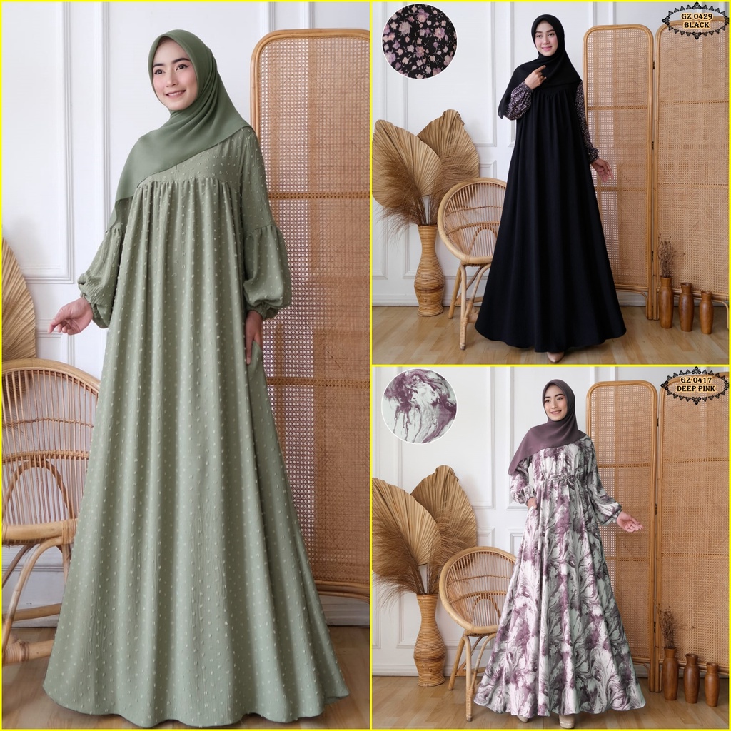 Gamis lebaran baju mesir nuansa