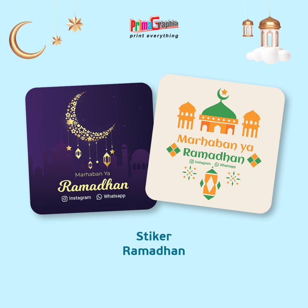 Stiker Marhaban Ya Ramadhan 2025