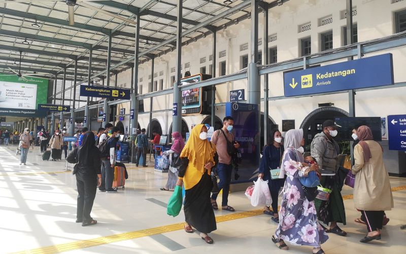 Tiket Kereta Api Lebaran  2025 Kapan Dibuka