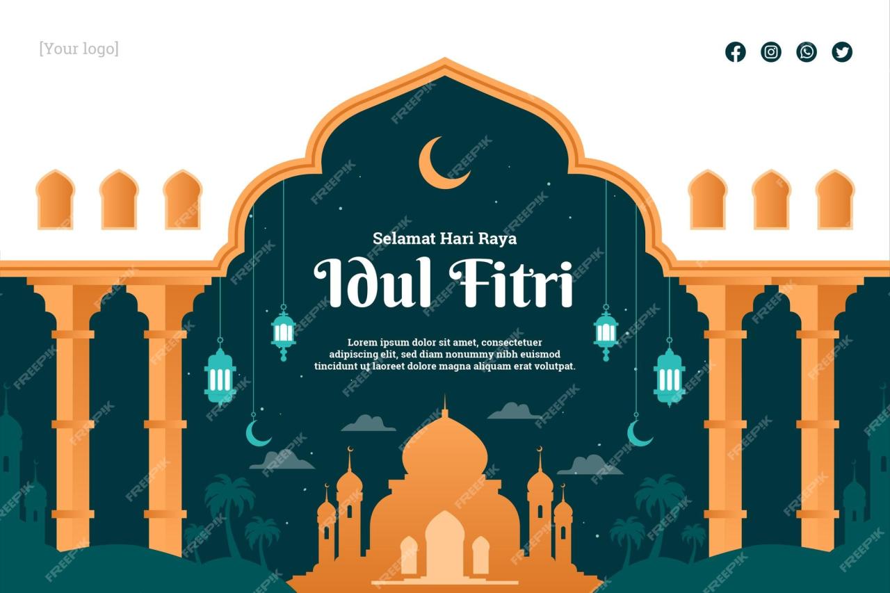 Idul Fitri 2025 Spanduk