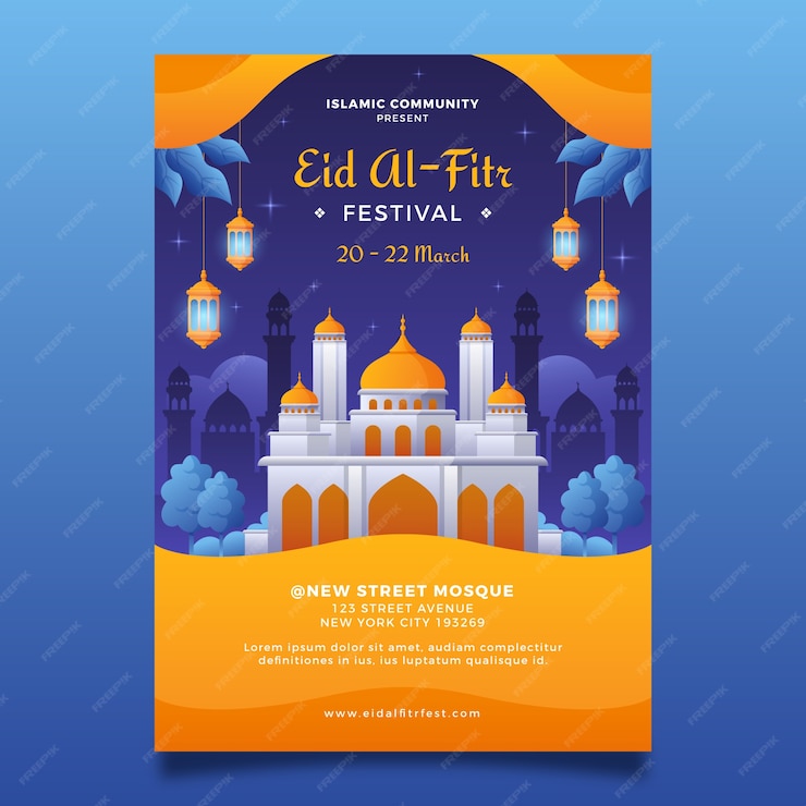 Contoh Poster Hari Raya Idul Fitri 2025