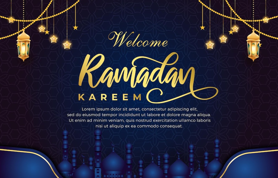 Banner Marhaban Ya Ramadhan 2025