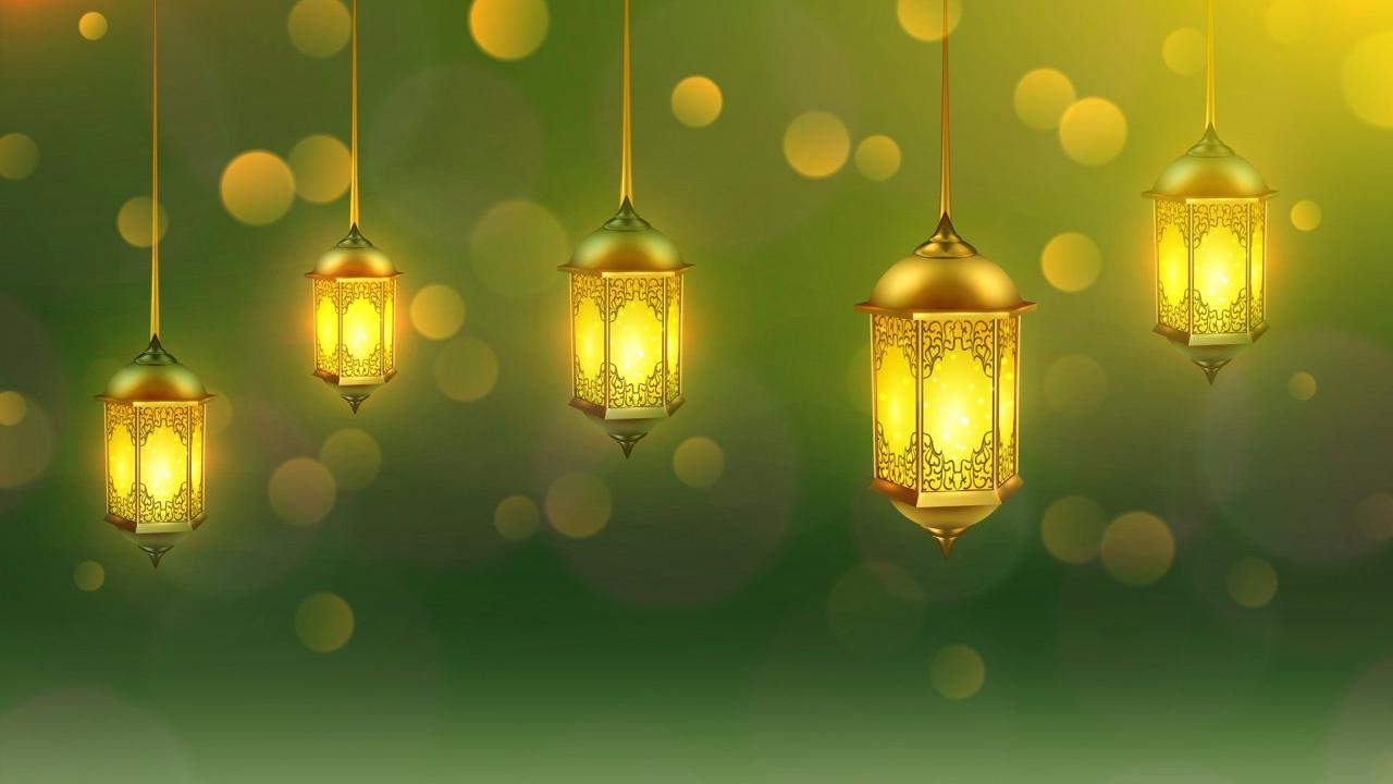 Background Spanduk Idul Fitri 2025