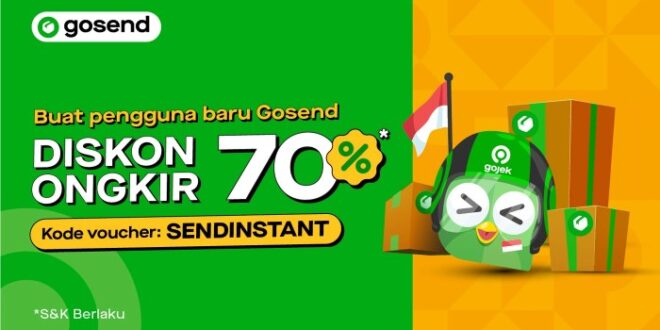 Kode Promo Gosend Maret 2025