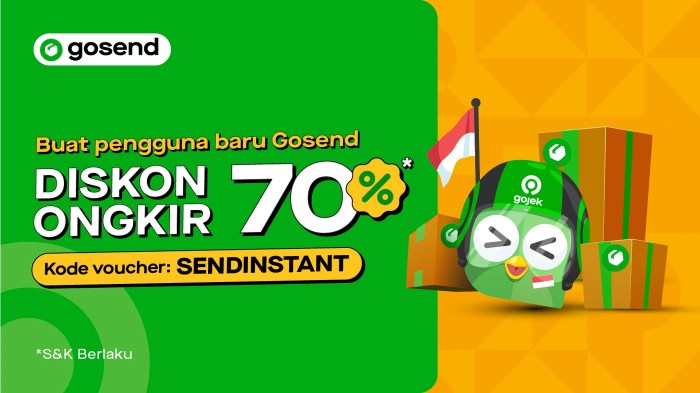 Kode Promo Gosend Maret 2025