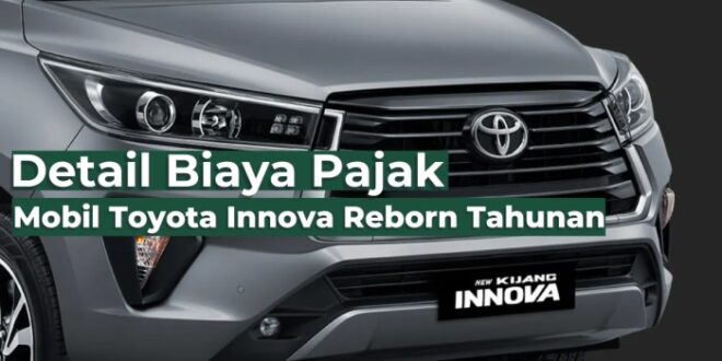 Pajak Innova Reborn 2016 2025