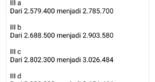 THR Maret 2025 Untuk Non Asn
